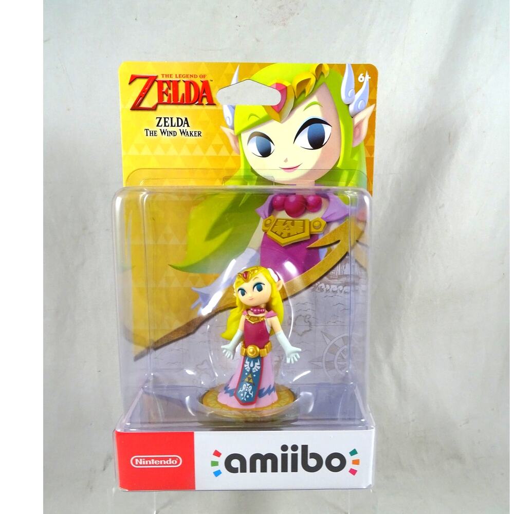 Factory Sealed Zelda "The Wind Waker" Amiibo Figure - The Legend of Zelda Series
